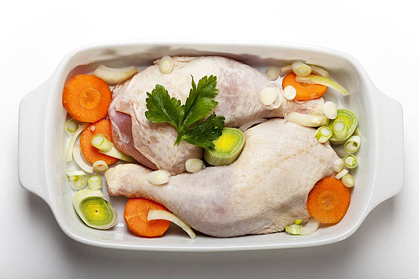bahan bahan Coq au Vin