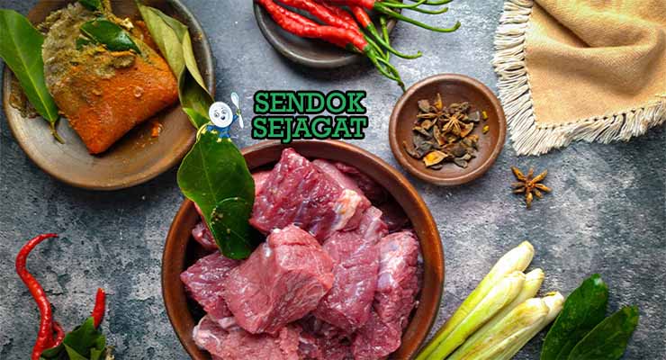 bahan bahan membuat beef rendang