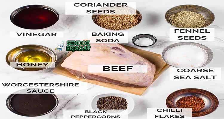 bahan bahan membuat biltong