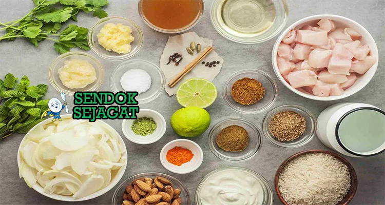 bahan bahan membuat biryani