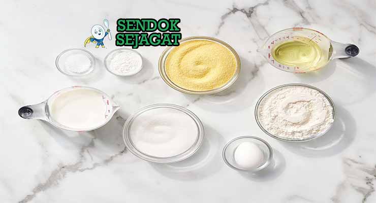 bahan bahan membuat cornbread