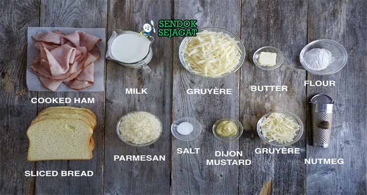 Bahan Bahan Membuat Croque Monsieur