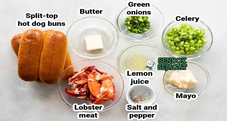 bahan bahan membuat lobster roll