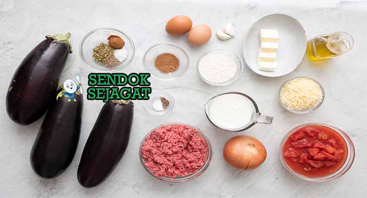 bahan bahan membuat moussaka