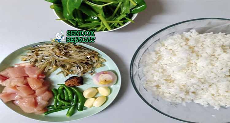 bahan bahan membuat nasi goreng kampung