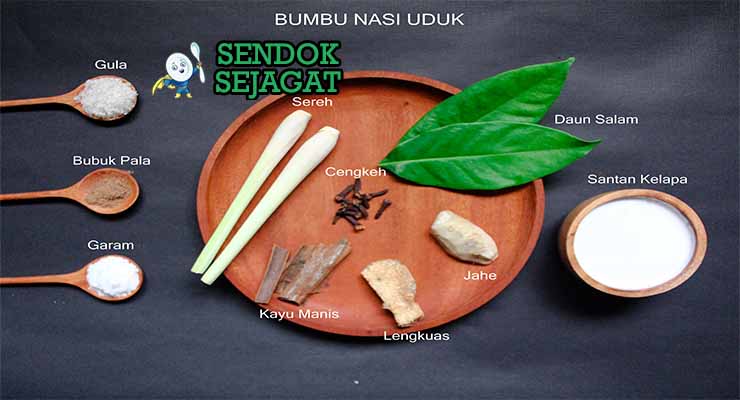bahan bahan membuat nasi uduk betawi