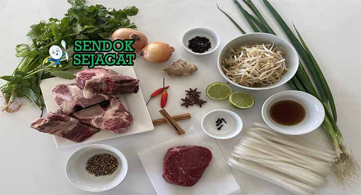 bahan bahan membuat pho bho