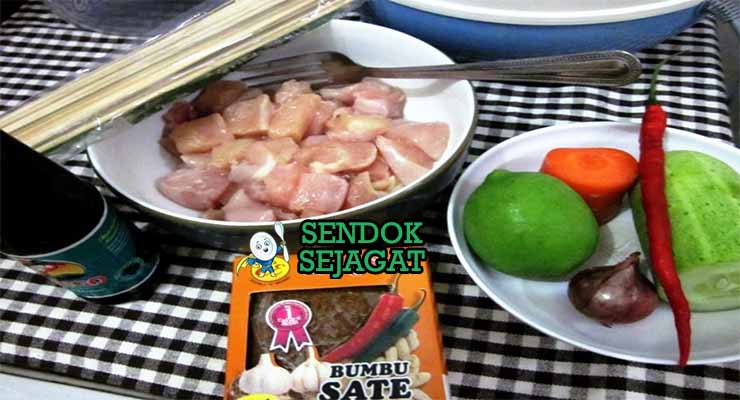 bahan bahan membuat sate ayam madura