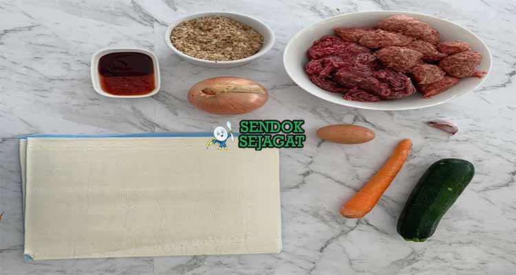 bahan bahan membuat sausage roll