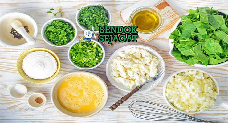 bahan bahan membuat spanakopita