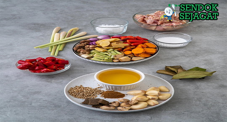 bahan bahan untuk membuat sate lilit