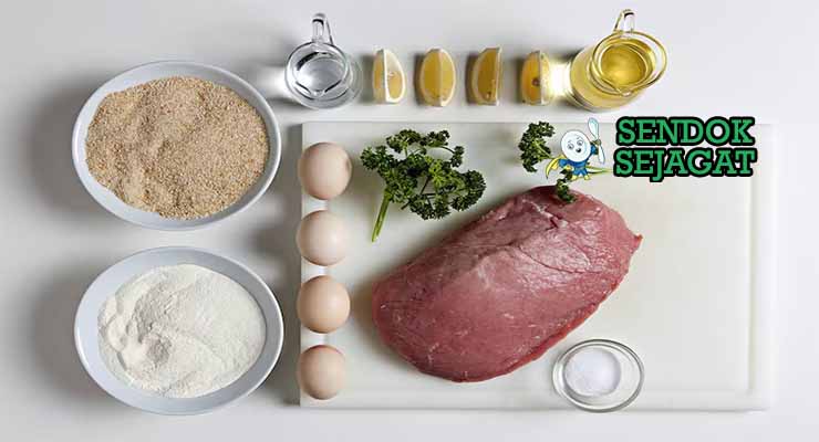 bahan bahan membuat wiener schnitzel