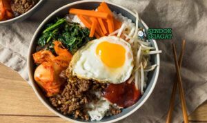 resep bibimbap khas korea