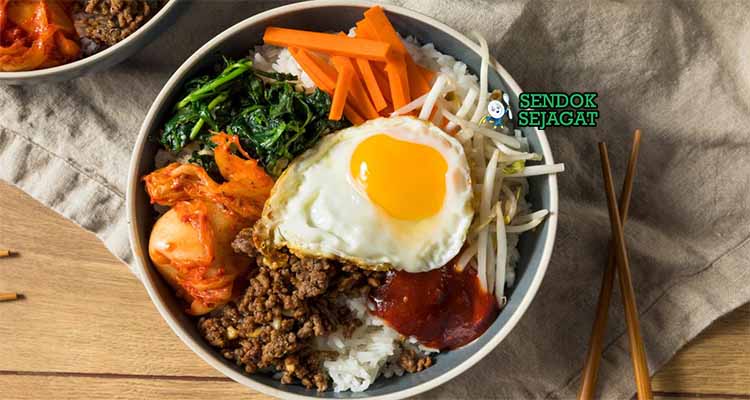 resep bibimbap khas korea