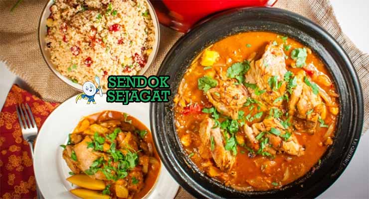 resep chicken tagine khas maroko