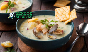 resep clam chowder khas new england