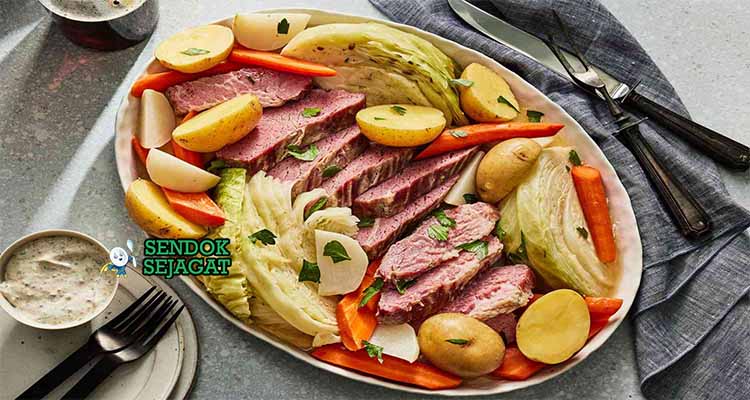 resep corned beef and cabbage khas amerika