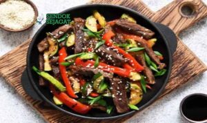 resep daging sapi lada hitam khas tiongkok