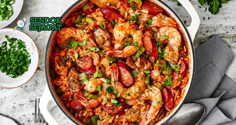 resep jambalaya khas amerika