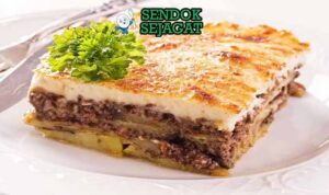 resep moussaka khas yunani