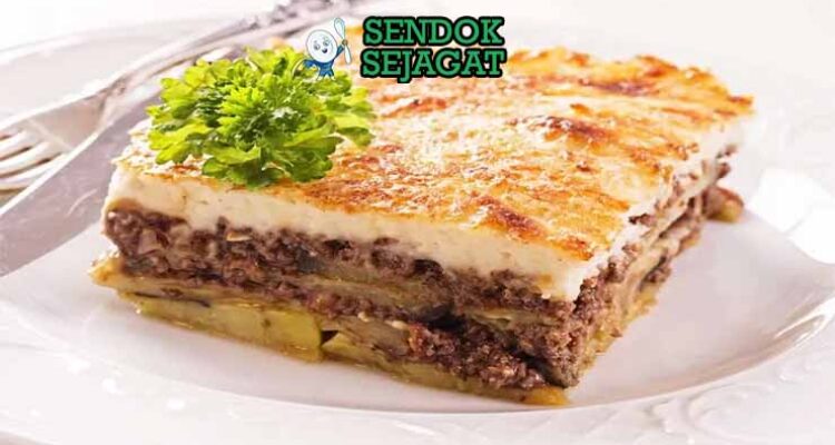 resep moussaka khas yunani