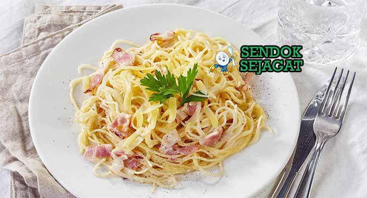 resep pasta carbonara khas roma itali