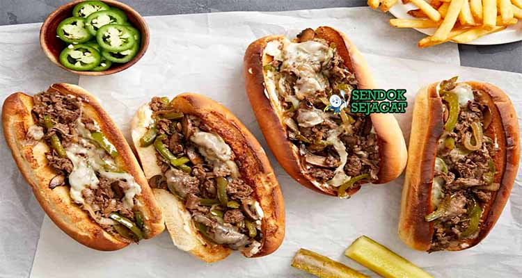resep Philly Cheesesteak khas philadelphia
