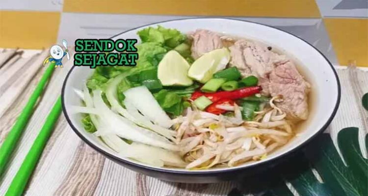 resep pho bho khas vietnam