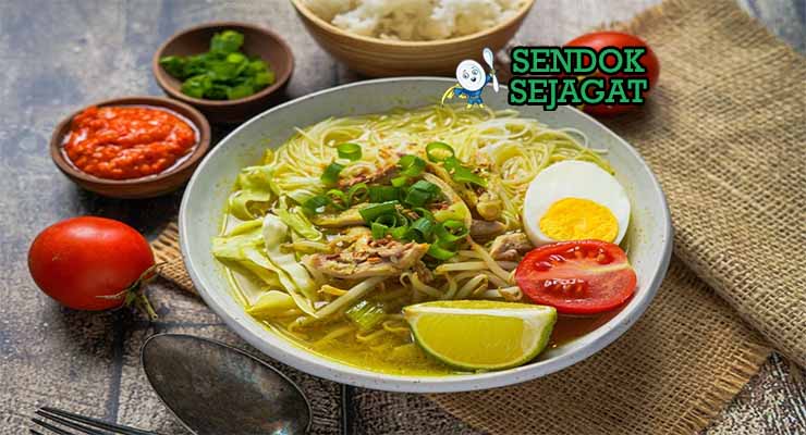 resep soto ayam lamongan