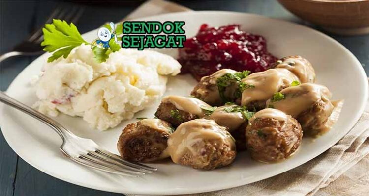 resep swedish meatballs khas swedia