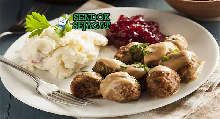 resep swedish meatballs khas swedia