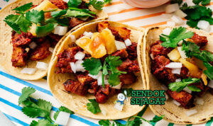 resep tacos al pastor khas meksiko