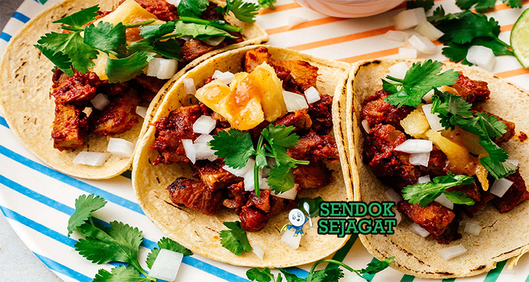 resep tacos al pastor khas meksiko