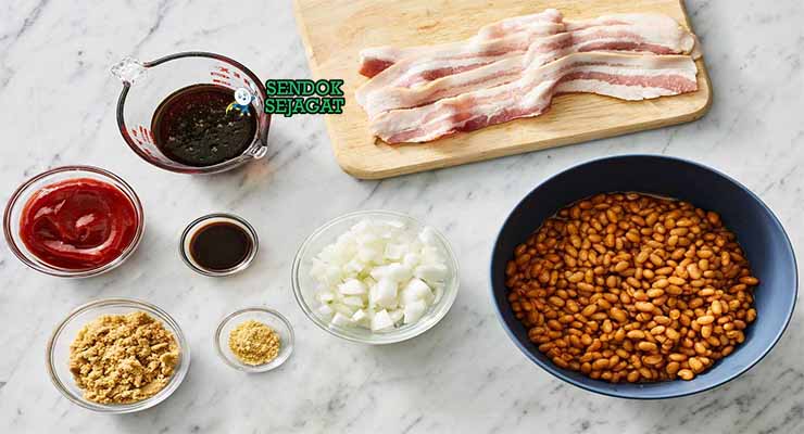 bahan bahan membuat baked beans