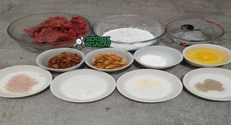 bahan bahan membuat bakso malang
