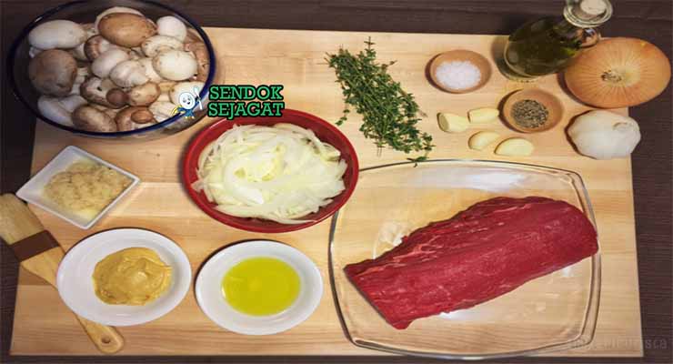 bahan bahan membuat Beef Wellington