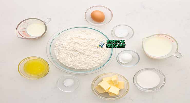 bahan bahan membuat Irish Soda Bread khas irlandia