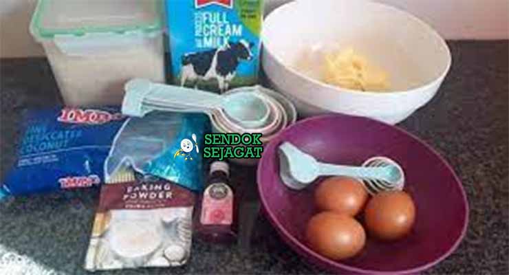 bahan bahan membuat Koeksisters khas afrika selatan