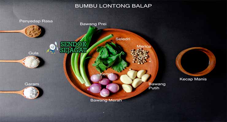 bahan bahan membuat lontong balap