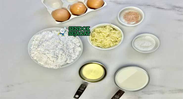 bahan bahan membuat pão de queijo