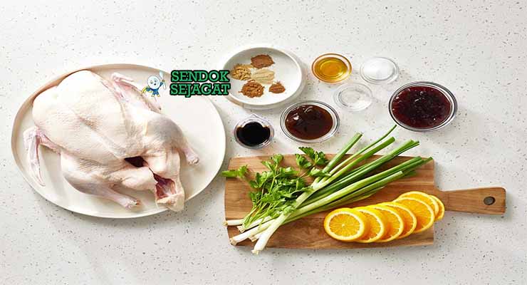 bahan bahan membuat pecking duck