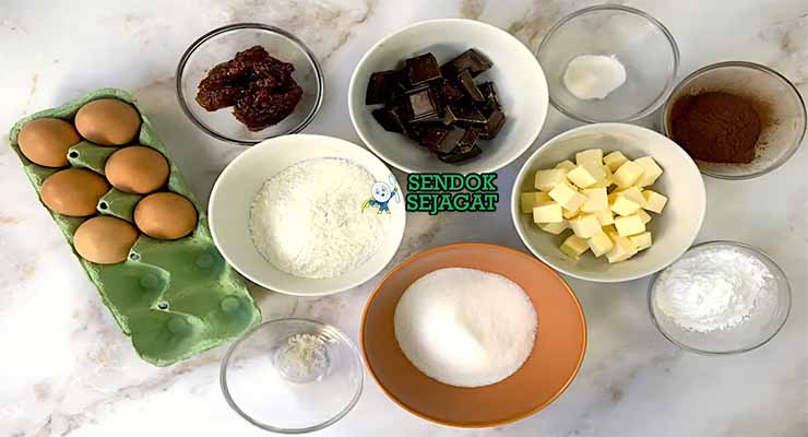 bahan bahan membuat Sachertorte