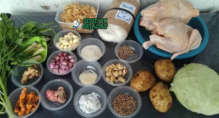 bahan bahan membuat soto kudus