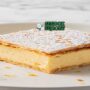 Australian Vanilla Slice manis dari Sendok Sejagat dengan krim vanila.