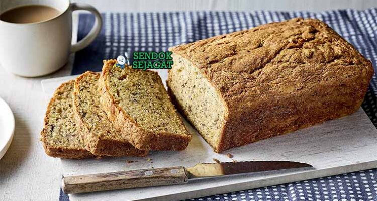resep banana bread khas amerika