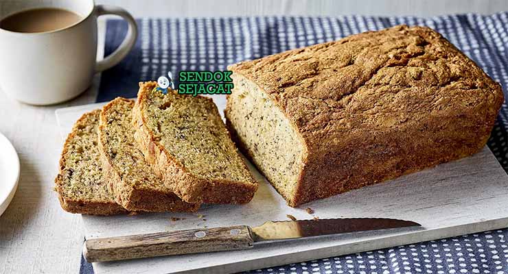 resep banana bread khas amerika