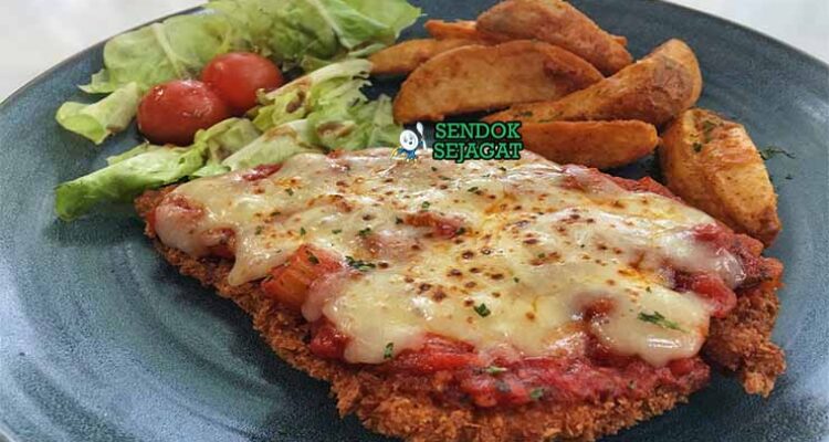 resep Chicken Parmigiana khas australia
