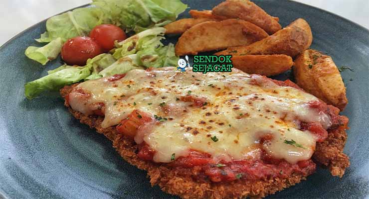 resep Chicken Parmigiana khas australia