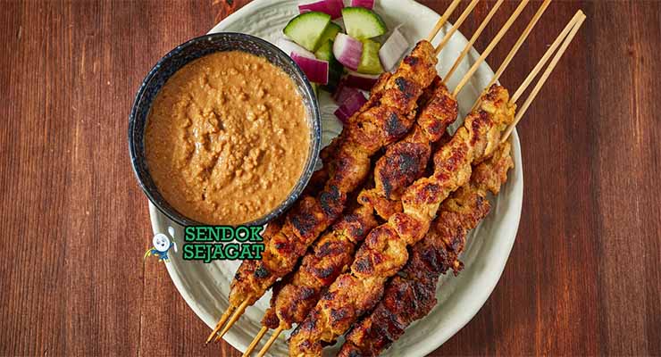 Resep chicken satay khas malaysia