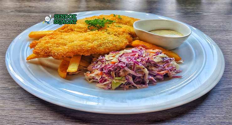 resep Chicken Schnitzel khas australia